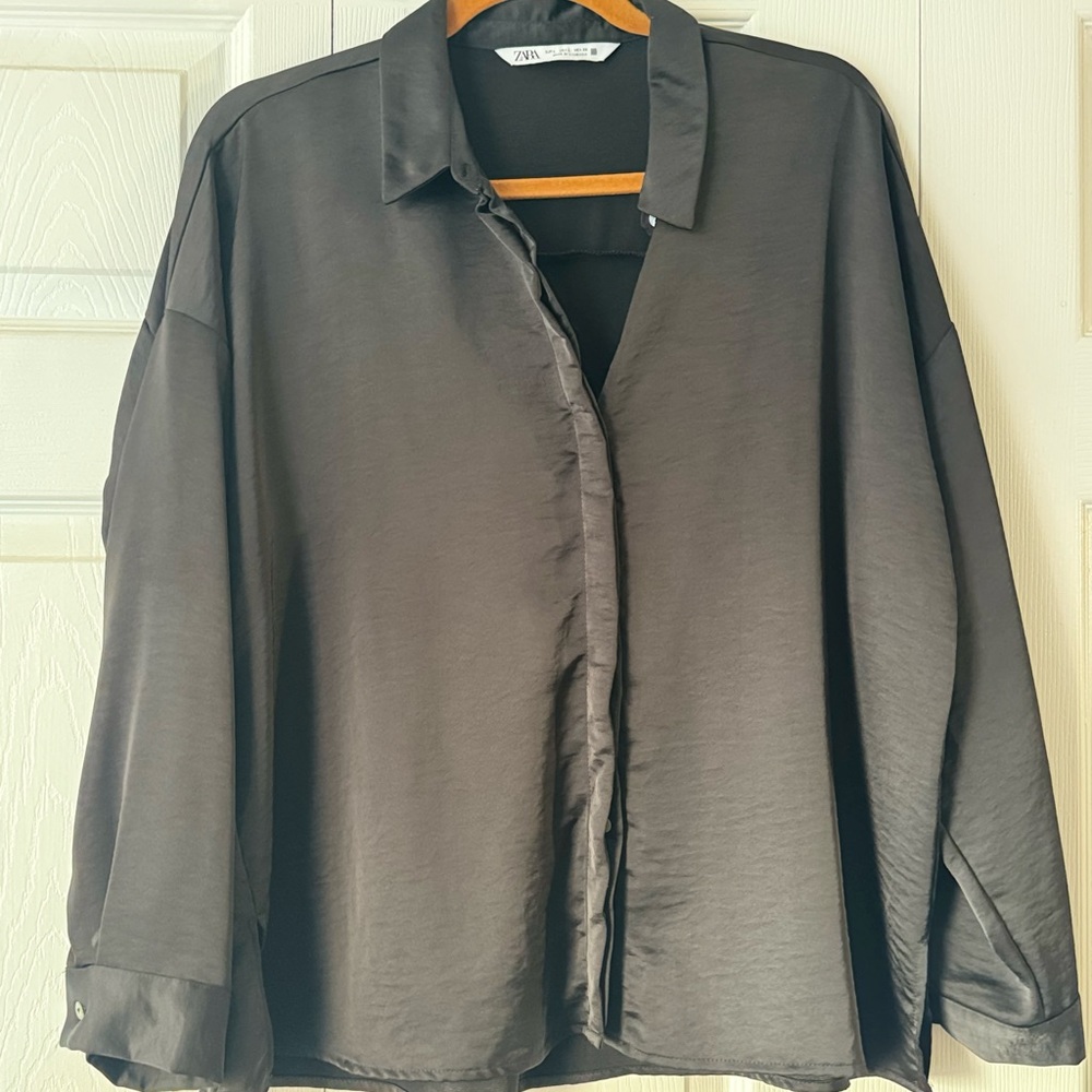ZARA button up